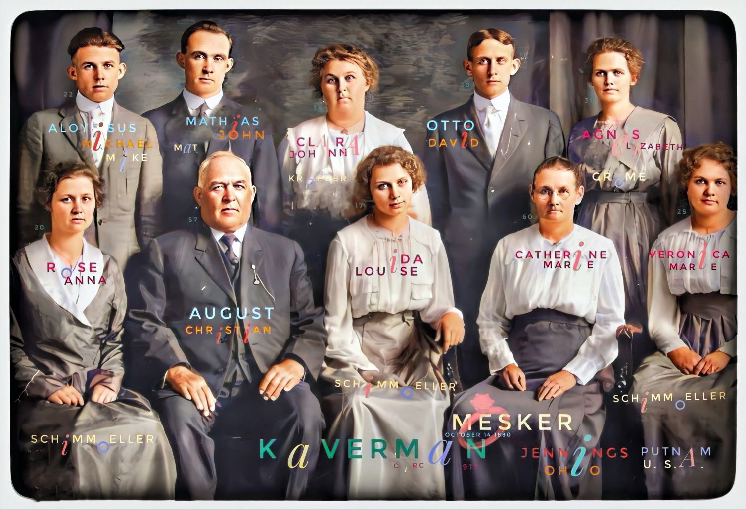 AUGUST KAVERMAN π¨β𦳠π΅π»π¨πΌβπ¦±ππ»ββοΈππΌββοΈπ§ββοΈπ§ββοΈπ¦ΉπΌββοΈπ©βπΎπ±ββοΈ circa 1917 π 27